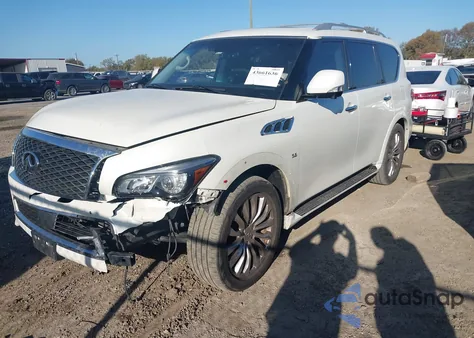 2015 Infiniti Qx80 из США, поврежденный, VIN JN8AZ2NFXF9570163